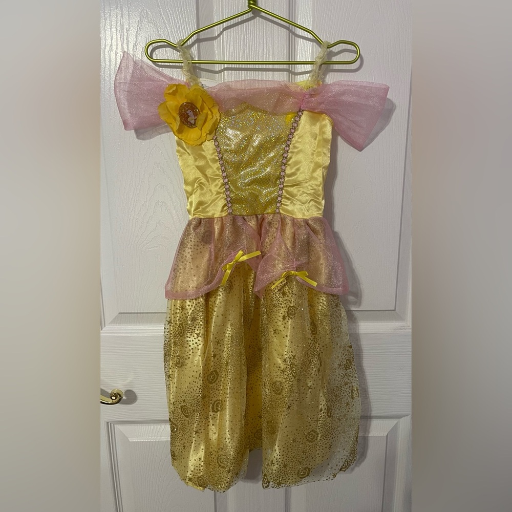 Disney Princess Belle Dress SZ 4-6x